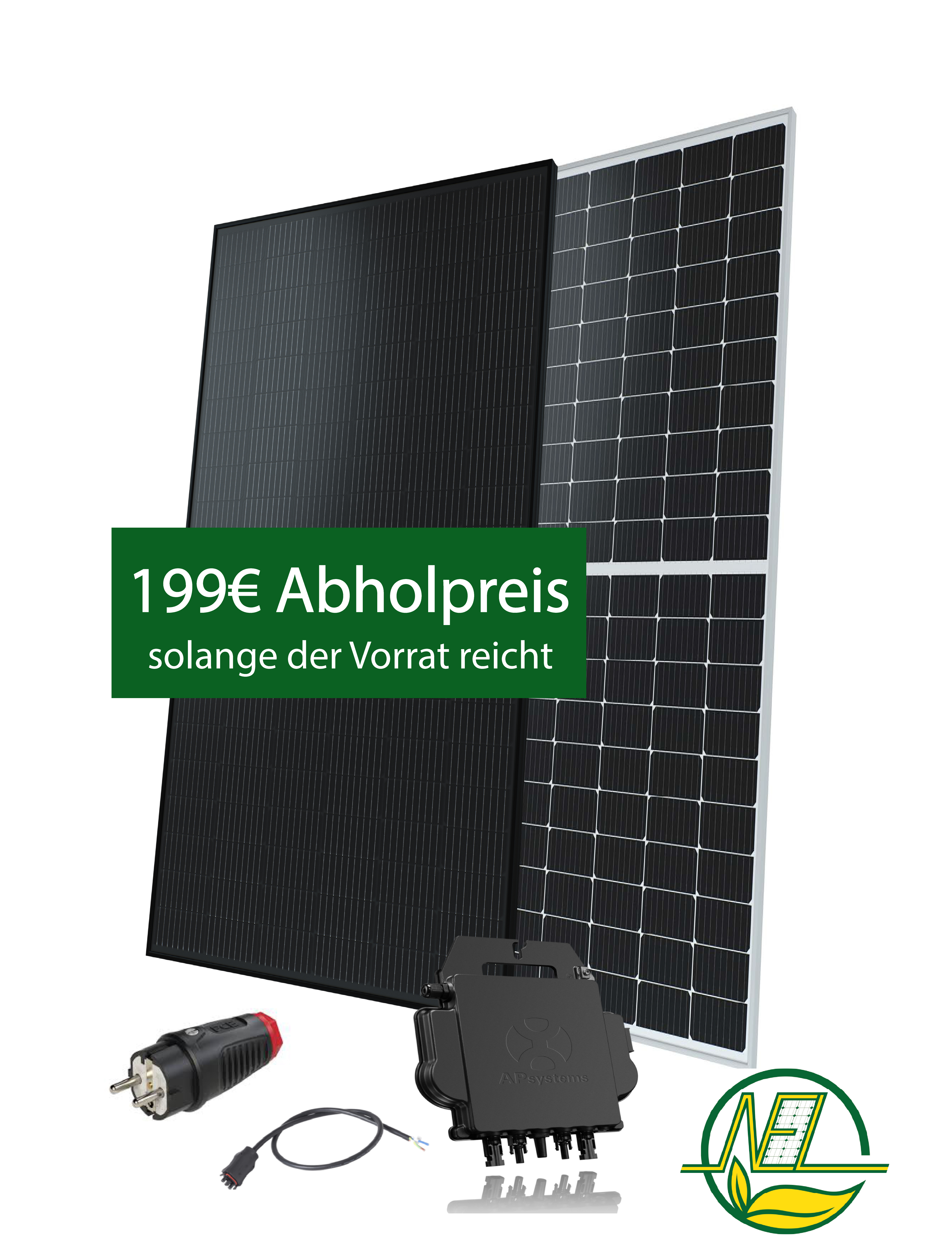 Balkonkraftwerk 800W - Bausatz